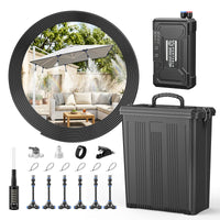 Thumbnail for SprzAir 4 Gal Umbrella Misting System – 15000mAh Rechargeable Pump & 33FT Hose